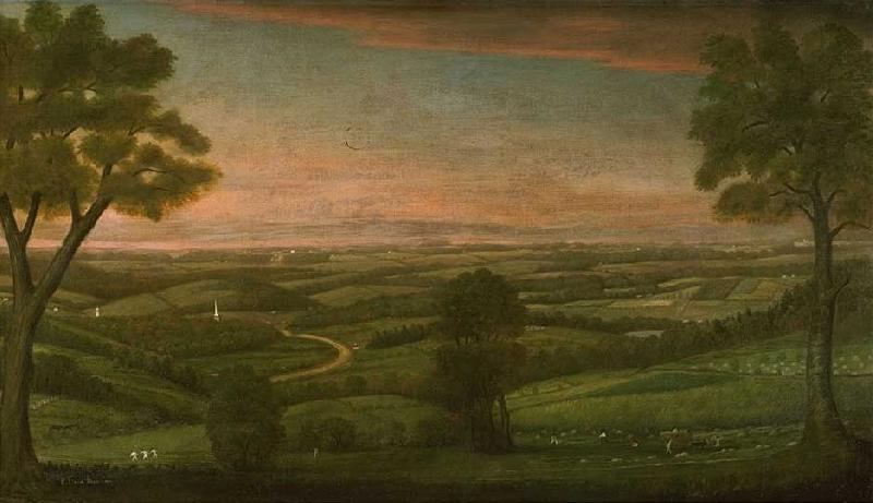 Ralph Earl Looking East from Denny Hill oil painting picture